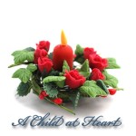 Centerpiece - Red or White Flowers