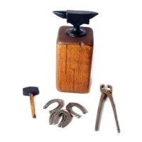 Dollhouse Blacksmith Set #2 - Product Image