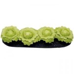 Dollhouse Green Cabbage Garden Bed