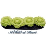 Dollhouse Green Cabbage Garden Bed