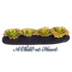 Dollhouse Red Leaf Lettuce Garden Bed