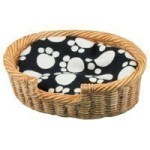 (*) Dollhouse Oval Pet Basket - Large