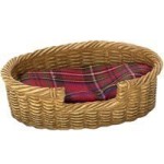(*) Dollhouse Oval Pet Basket - Large