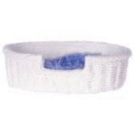 (*) Dollhouse Oval Pet Basket - Large