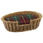 (*) Dollhouse Oval Pet Basket - Large
