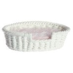 (*) Dollhouse Oval Pet Basket - Small