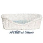 (*) Dollhouse Pet Basket - Rectangular