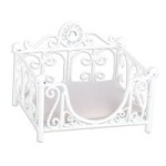 Dollhouse Rectangular Iron Pet Bed