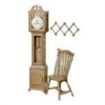 Dollhouse Grandfather Clock Set (Kit)