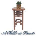 Dollhouse Plant Stand w/ Plant (Kit)- Choice of Color -
