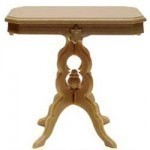 Dollhouse Victorian Table (Kit) by Chrysnbon&amp;reg;- Choice of Color -