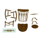 - Back in-stock -Dollhouse Arrow Back Rocker (Kit)