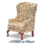 Disc $5 Off - Dollhouse Wing Chair (Kit)