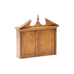 Dollhouse Chippendale Secretary Top (Kit)