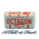 (*) Dollhouse Octagon Soap Bar