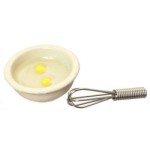 &amp;sect; Sale .60&amp;cent; Off - Bowl of Raw Eggs with Whisk