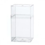 (*) Plastic Cube(s) -  Display Boxes- Choice of Size -