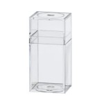 (*) Plastic Cube(s) -  Display Boxes- Choice of Size -