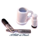 &amp;sect; Sale .50&amp;cent; Off - Dollhouse Vintage Shaving Set