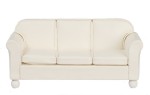 Sale $5 Off - Dollhouse Leather Sofa - Cream