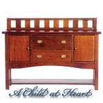 Dollhouse Shaker Buffet - Walnut