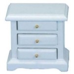 Dollhouse White Night Stand