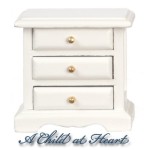 Dollhouse White Night Stand