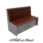 (*) Dollhouse Bench Seating Unit