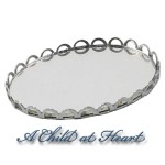 (*) Mini Mirrored Tray(s)- Choice of style &amp; Finish -