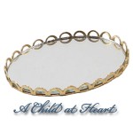 (*) Mini Mirrored Tray(s)- Choice of style &amp; Finish -