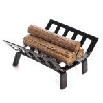 Dollhouse Logs or Metal Log holder with Logs