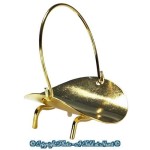 Dollhouse Brass Log Holder