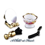 (*) Dollhouse Shaving Set by Reutter