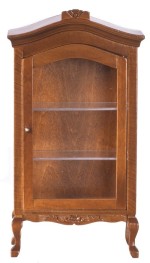 Dollhouse Walnut Display Chest