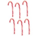 (*) Dollhouse Tree Candy Canes- Choice of Color -