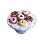 Dollhouse Donuts on Stand