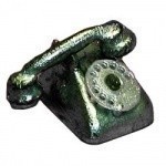 (*) Dollhouse Telephone with Dial