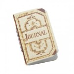 (*) Dollhouse Vintage Store Journal / Ledger Book