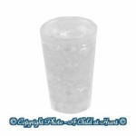 (*) Dollhouse Filled Water Glass