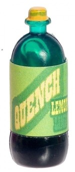 (*) Dollhouse 2 liter Bottle - Quench Soda- Choice of Style -