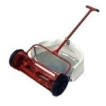 Dollhouse Push Mower with Grass Bag
