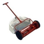Dollhouse Push Mower with Grass Bag