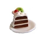 Dollhouse Single Slices of Cake