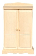 Dollhouse Assembled Unfinished Tall Armoir&amp;eacute;
