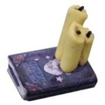 Dollhouse Spell Book with Candles