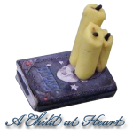 Dollhouse Spell Book with Candles