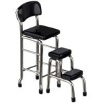 (&amp;sect;) Sale $3 to $5 Off - Kitchen Stool with Steps- Choice of Color -
