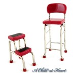 (&amp;sect;) Sale $3 to $5 Off - Kitchen Stool with Steps- Choice of Color -
