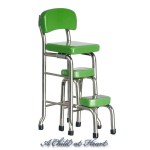 (&amp;sect;) Sale $3 to $5 Off - Kitchen Stool with Steps- Choice of Color -