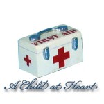 (*) Dollhouse First Aid Box or Cabinet